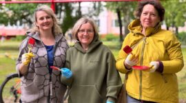 Масштабный молодежный субботник проходит сегодня в Солигорске