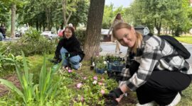 Масштабный молодежный субботник проходит сегодня в Солигорске