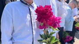 Первый заместитель председателя Солигорского райисполкома Никита Реут принял участие в митинге в аг. Кривичи