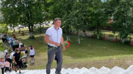 «Памяти погибших». Митинг, посвященный Дню памяти и скорби, прошел в агрогородке Долгое