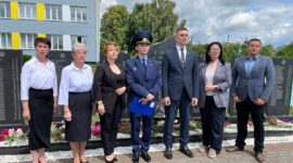 Первый заместитель председателя Солигорского райисполкома Никита Реут принял участие в митинге в аг. Кривичи