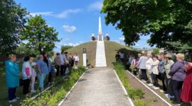 «Памяти погибших». Митинг, посвященный Дню памяти и скорби, прошел в агрогородке Долгое