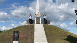 «Памяти погибших». Митинг, посвященный Дню памяти и скорби, прошел в агрогородке Долгое