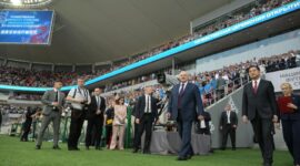 Лукашенко: Национальный футбольный стадион будет символом крепкой белорусско-китайской дружбы