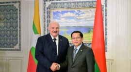Александр Лукашенко провел встречу с премьер-министром Мьянмы