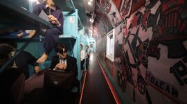 Передвижной музей "Поезд Победы" прибыл в Беларусь и первую остановку сделал в Бресте