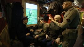 Передвижной музей "Поезд Победы" прибыл в Беларусь и первую остановку сделал в Бресте
