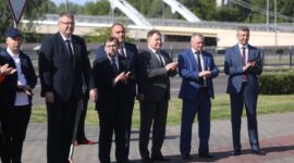 Передвижной музей "Поезд Победы" прибыл в Беларусь и первую остановку сделал в Бресте