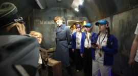 Передвижной музей "Поезд Победы" прибыл в Беларусь и первую остановку сделал в Бресте