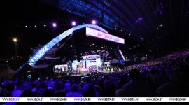 В Витебске состоялось торжественное открытие фестиваля "Славянский базар"