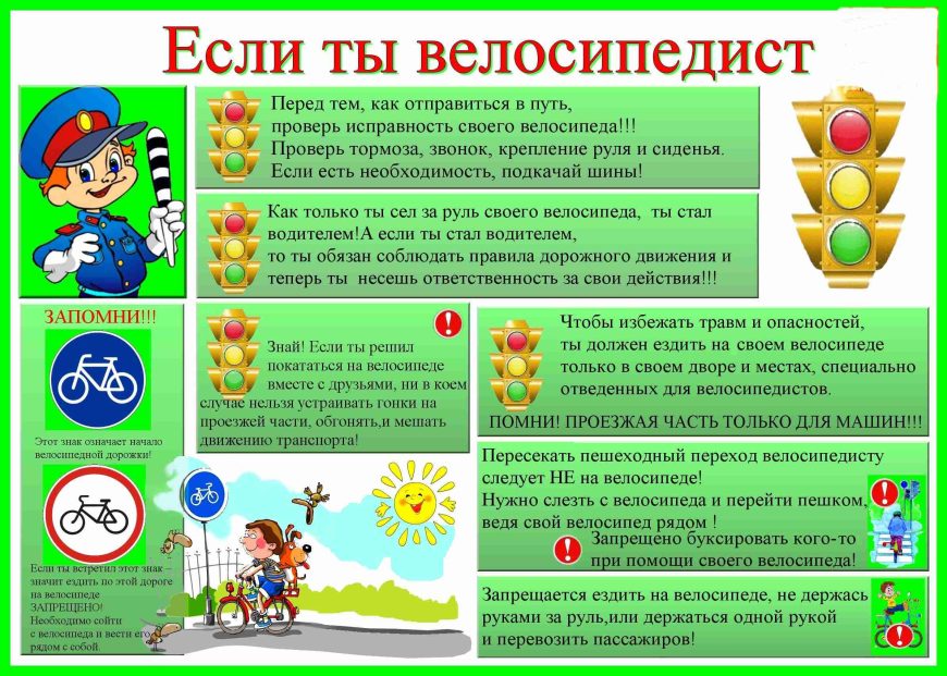Лето в разгаре! Повторите с детьми правила безопасного поведения