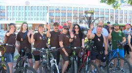 Фоторепортаж районного велопробега, посвященного Дню Независимости Республики Беларусь