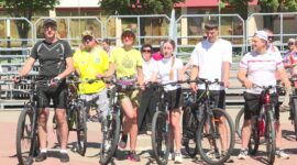 Фоторепортаж районного велопробега, посвященного Дню Независимости Республики Беларусь