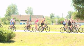Фоторепортаж районного велопробега, посвященного Дню Независимости Республики Беларусь