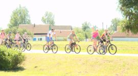 Фоторепортаж районного велопробега, посвященного Дню Независимости Республики Беларусь
