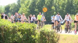 Фоторепортаж районного велопробега, посвященного Дню Независимости Республики Беларусь