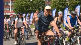 Фоторепортаж районного велопробега, посвященного Дню Независимости Республики Беларусь