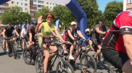 Фоторепортаж районного велопробега, посвященного Дню Независимости Республики Беларусь
