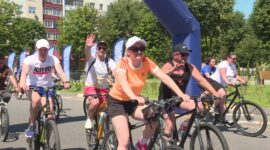 Фоторепортаж районного велопробега, посвященного Дню Независимости Республики Беларусь