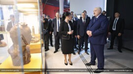 Александр Лукашенко 5 июля принял участие в открытии музея Славы Могилевщины