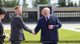 Александр Лукашенко 5 июля принял участие в открытии музея Славы Могилевщины
