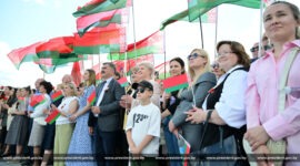 Александр Лукашенко 5 июля принял участие в открытии музея Славы Могилевщины