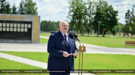 Александр Лукашенко 5 июля принял участие в открытии музея Славы Могилевщины