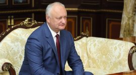 Встреча с председателем Партии социалистов Республики Молдова Игорем Додоном
