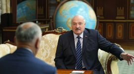 Встреча с председателем Партии социалистов Республики Молдова Игорем Додоном