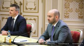 Александр Лукашенко встретился с губернатором Самарской области Российской Федерации Вячеславом Федорищевым