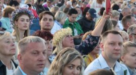 Лукашенко на празднике "Купалье": белорусы - нация с древней историей