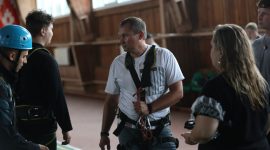 «Один день с МЧС». В Борисовском районе прошел практический семинар для журналистов и блогеров