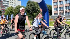 Фоторепортаж районного велопробега, посвященного Дню Независимости Республики Беларусь