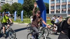 Фоторепортаж районного велопробега, посвященного Дню Независимости Республики Беларусь