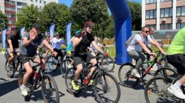 Фоторепортаж районного велопробега, посвященного Дню Независимости Республики Беларусь