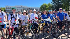 Фоторепортаж районного велопробега, посвященного Дню Независимости Республики Беларусь, здесь
