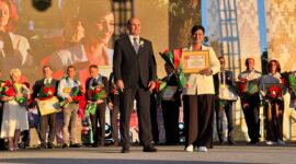 Глава района Анатолий Лодыга наградил лучших тружеников Солигорщины