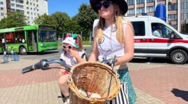 Фоторепортаж районного велопробега, посвященного Дню Независимости Республики Беларусь