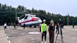 «Один день с МЧС». В Борисовском районе прошел практический семинар для журналистов и блогеров