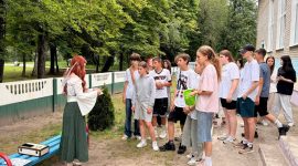 Фонтан эмоций! Причем буквально. В детском лагере «Журавушка» — насыщенный День безопасности!