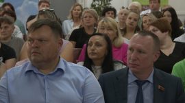 Олег Гайдукевич принял участие в Едином Дне информирования