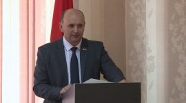 Председатель Солигорского райисполкома Анатолий Лодыга посетил Солигорский домостроительный комбинат в рамках ЕДИ.