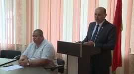 Председатель Солигорского райисполкома Анатолий Лодыга посетил Солигорский домостроительный комбинат в рамках ЕДИ