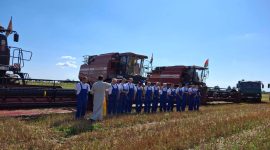 Обряд «Зажинки» прошел в ОАО «Солигорский райагросервис»