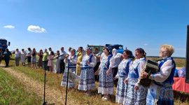 Обряд «Зажинки» прошел в ОАО «Солигорский райагросервис»