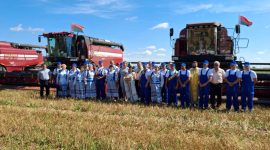 Обряд «Зажинки» прошел в ОАО «Солигорский райагросервис»