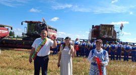 Обряд «Зажинки» прошел в ОАО «Солигорский райагросервис»