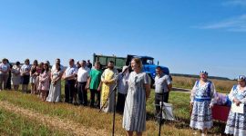 Обряд «Зажинки» прошел в ОАО «Солигорский райагросервис»