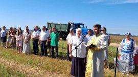 Обряд «Зажинки» прошел в ОАО «Солигорский райагросервис»