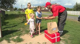 Председатель рулит! Анатолий Лодыга лично проконтролировал ход жатвы в ОАО «Большевик-Агро»